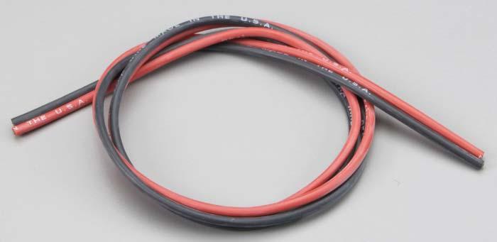 W.S.Deans 1480 16 Gauge Red/Black Wire 2'