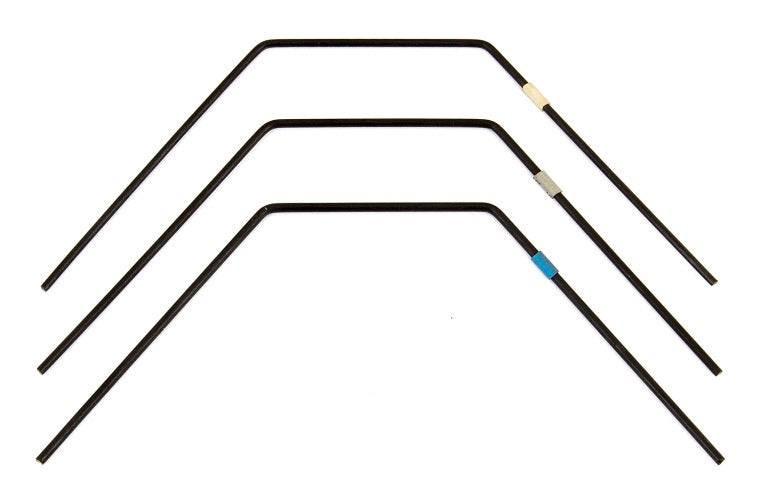 Team Associated 91823 Rear Anti-roll Bar Set RC10B6.1 RC10B6.1D RC10B6.1DL