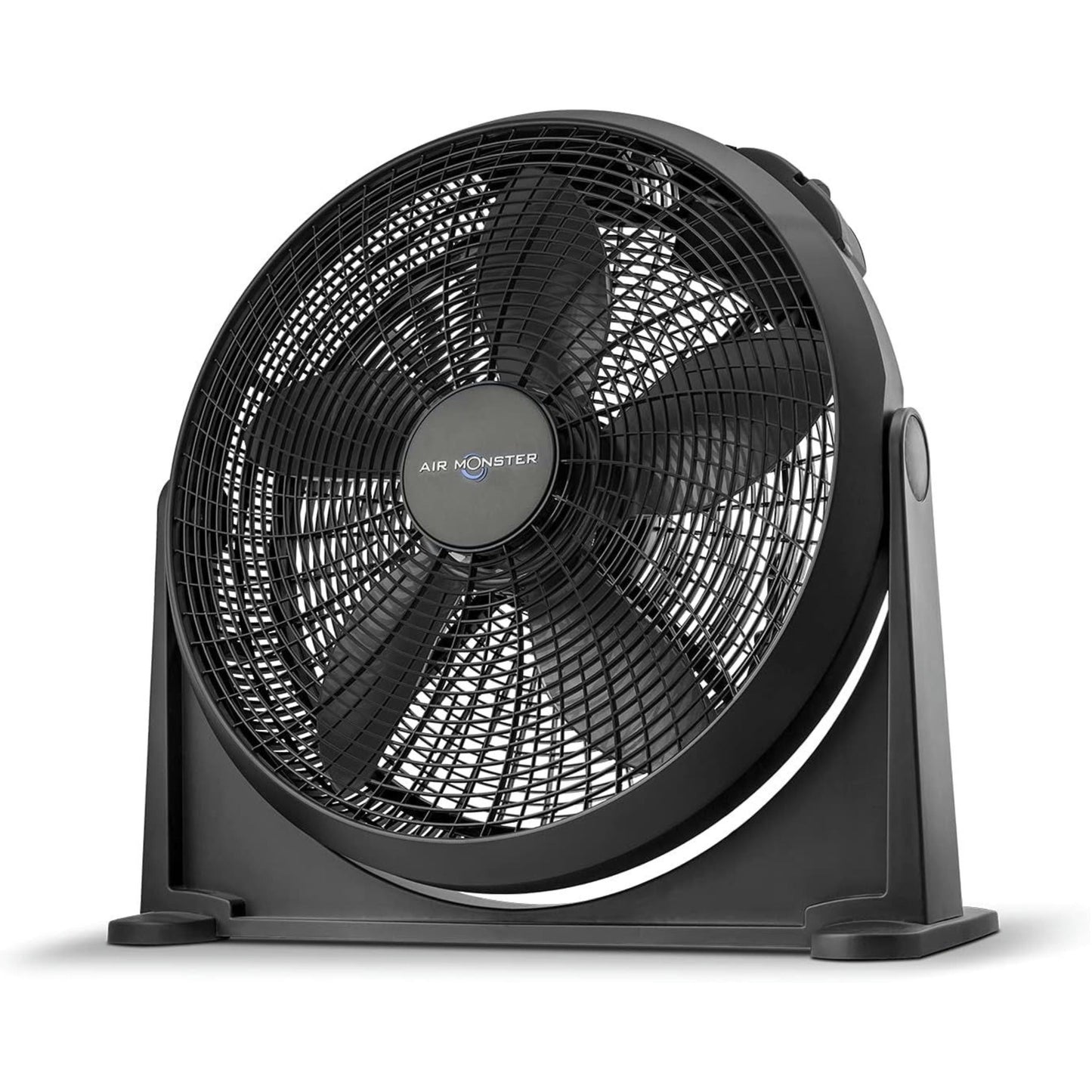Air Monster 16-Inch 3-Speed 65-Watt Air Circulator Fan - Black - 16 inch