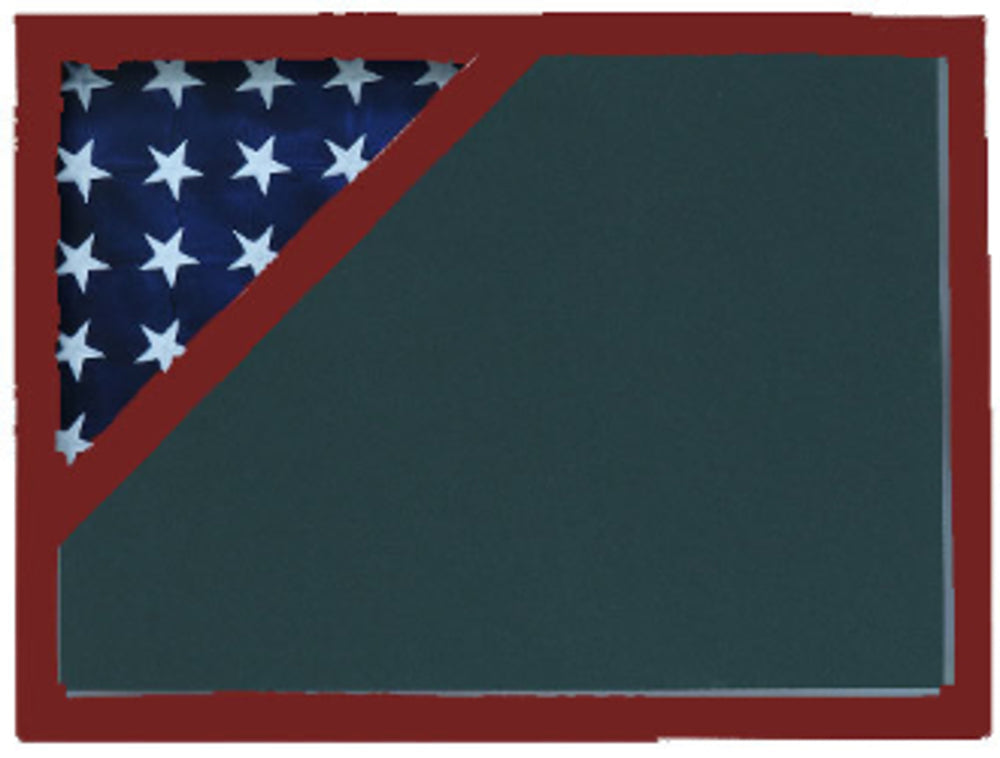 Shadow box for american flag, 3x5 flag, 4x6 flag ,5x9.5 Flag.