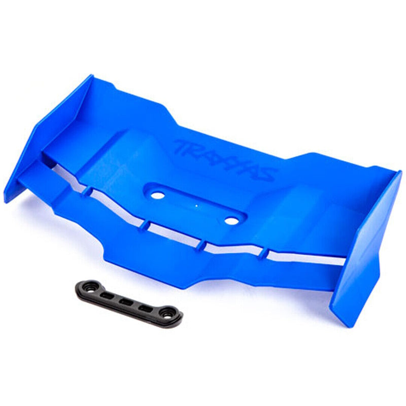 Traxxas 9517X - Wing/ wing washer Blue / 4x12mm FCS Sledge