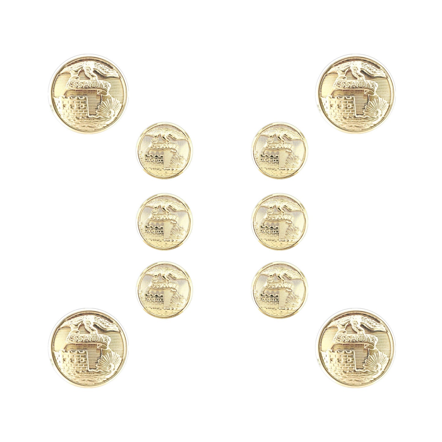 US Army Female Engineer STA-BRITE® Button Set