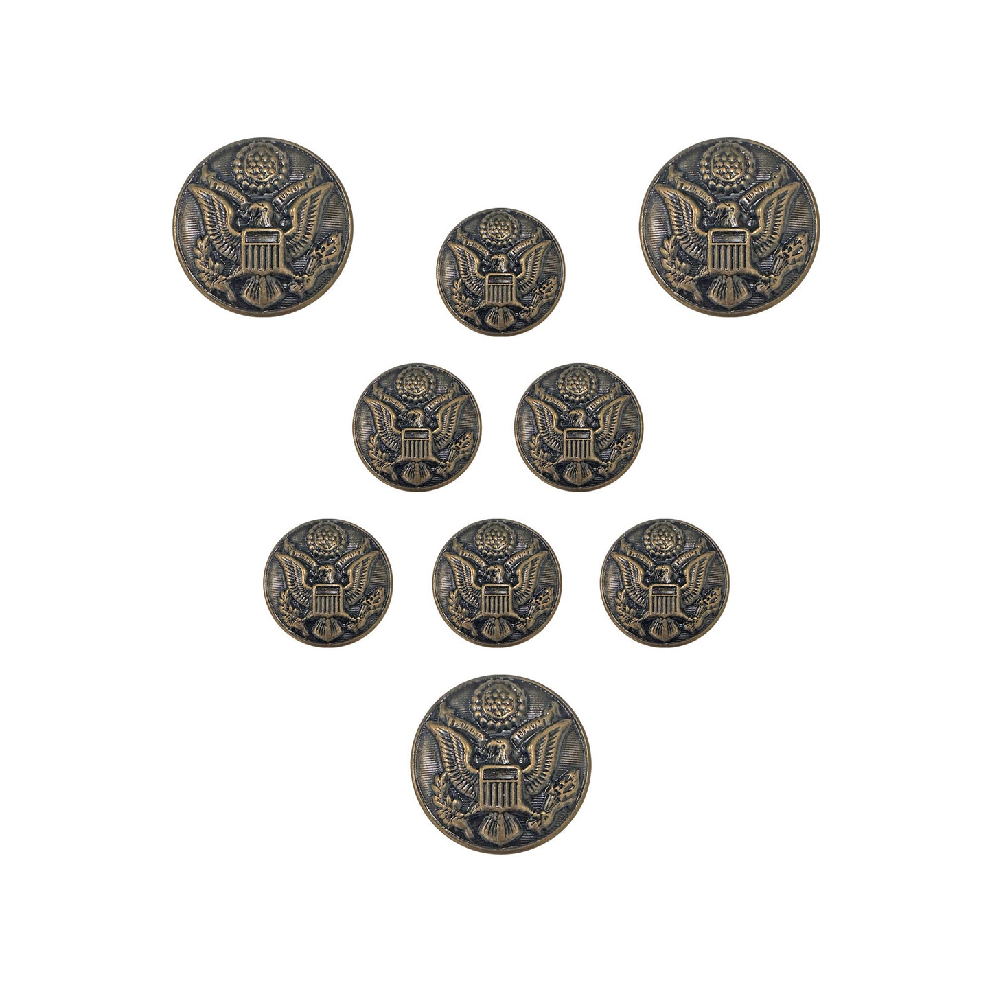 US Army AGSU Female STA-BRITE® Button Set