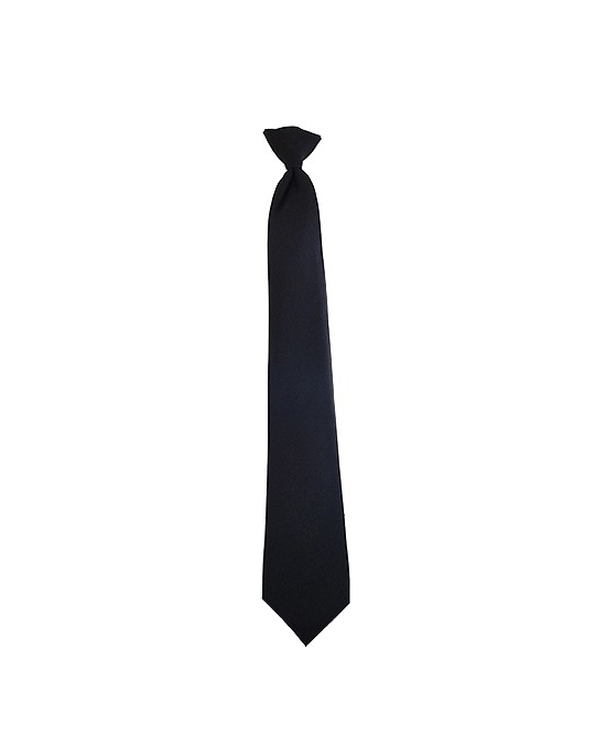 Army Black Ready Clip-On Tie 20"