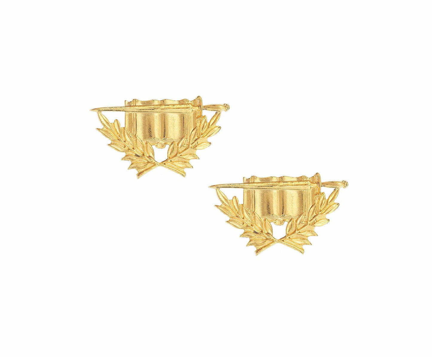 U.S. Army Staff Specialist Officer Branch STA-BRITE® Pin-on (pair)