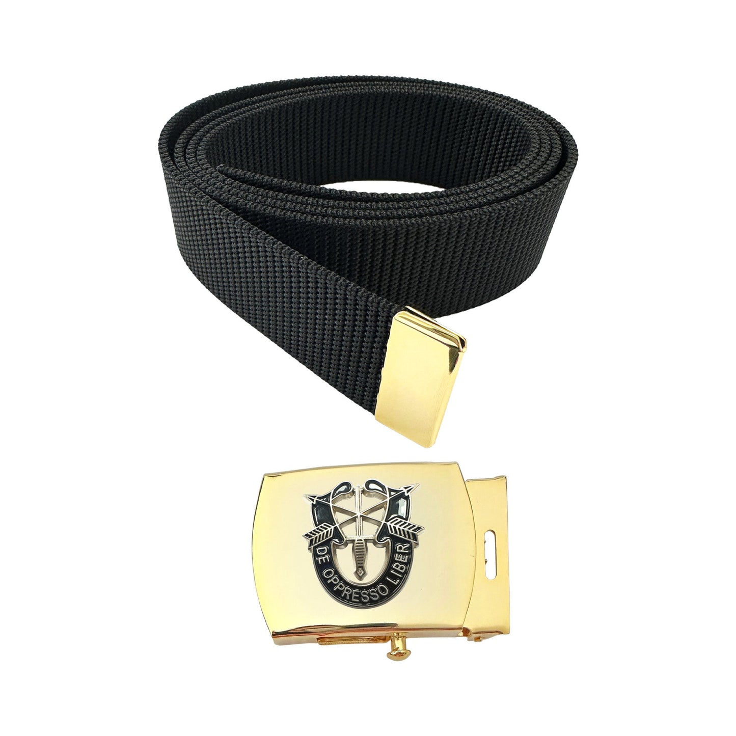 US Army Special Forces Unit Crest Belt Buckle and Tip (each)