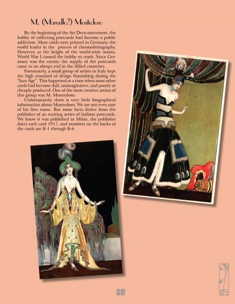 Art Nouveau & Art Deco Fashion Postcards by Schiffer Publishing