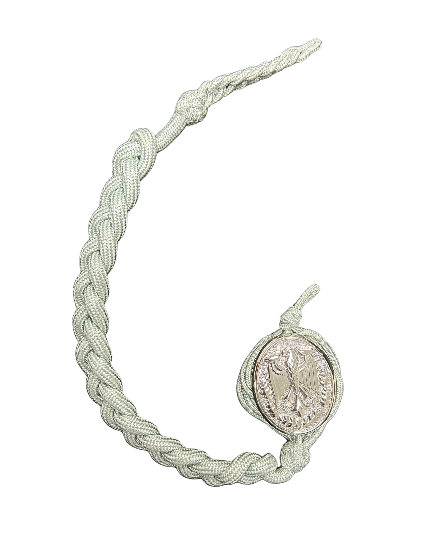 German Marksman Schutzenschnur Cord With Silver Award Badge