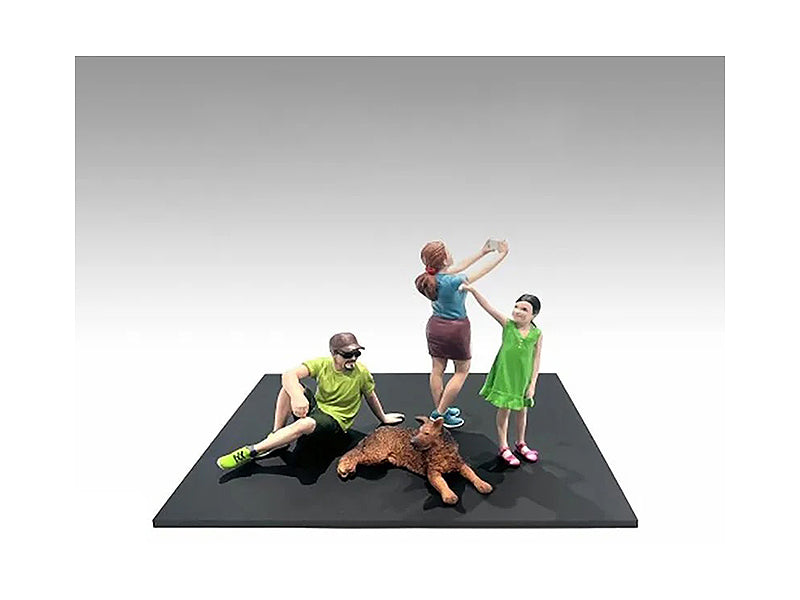 "Figure18 Series 1" 9 piece Figure Set for 1/18 Scale Models by American Diorama free shipping USA