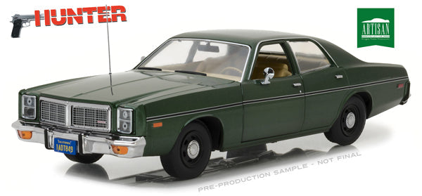 Greenlight 19045 1/18 Scale 1977 Dodge Monaco - Hunter TV Series 1984-91