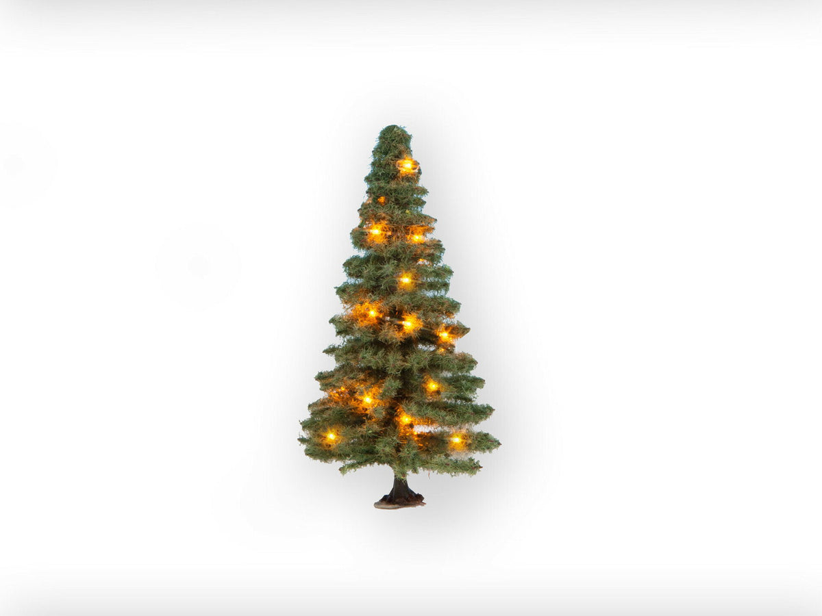 Noch 22131 All Scale Christmas Tree with LEDs, 12 cm
