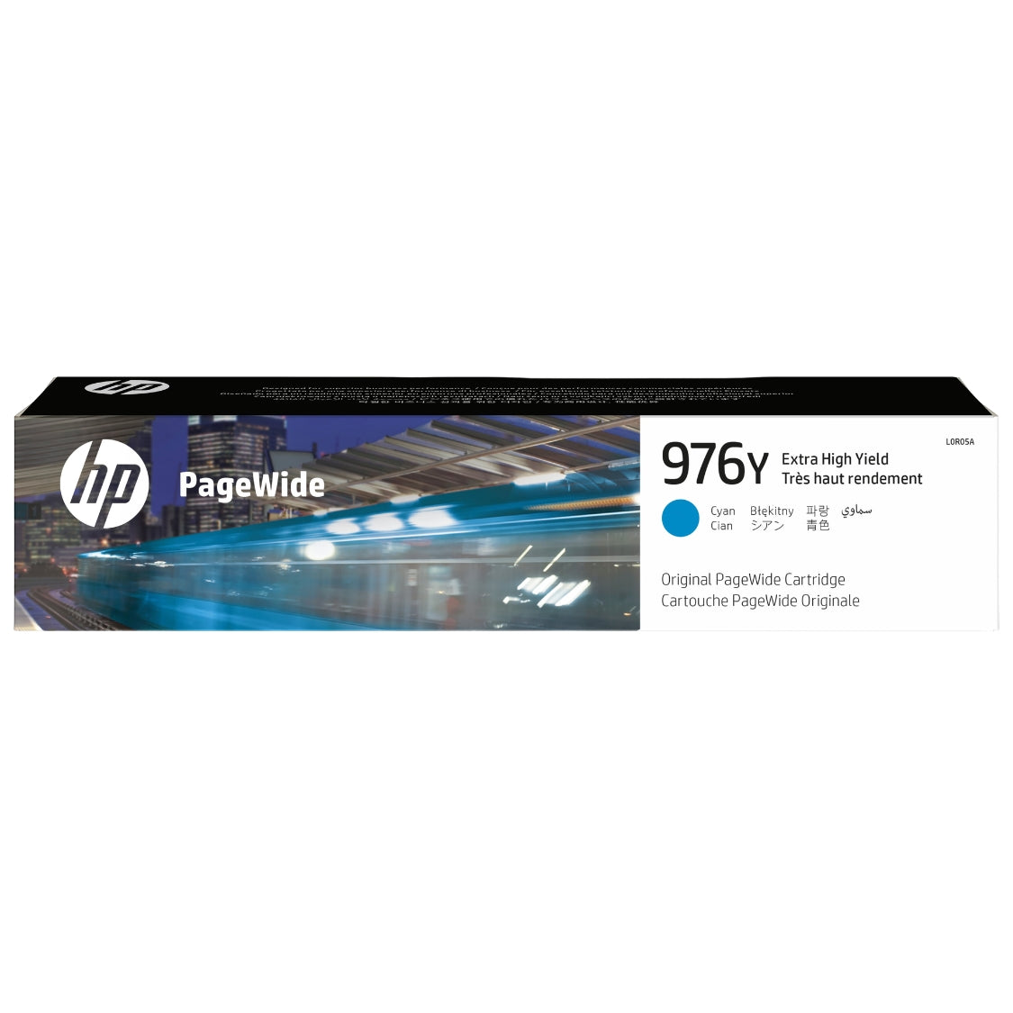 New, Pre-Owned - HP 976Y Extra High Yield Cyan Ink Cartridge, L0R05A
