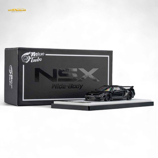 MicroTurbo NSX-R WideBody - Gloss Black 1:64