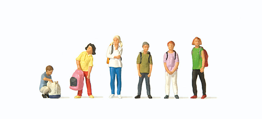 Preiser 10728 HO Scale School Children Figure Set