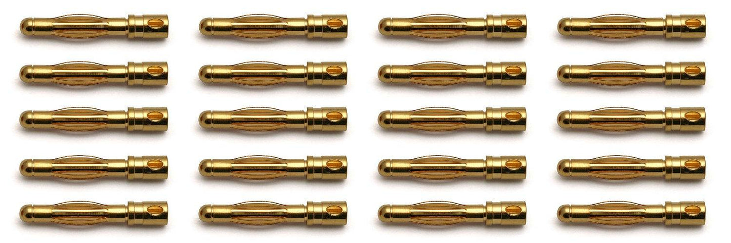 Team Associated 659 4.0 mm Connectors (30 Male)