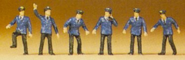 Preiser 79012 N Scale Railroad Personnel German, DB