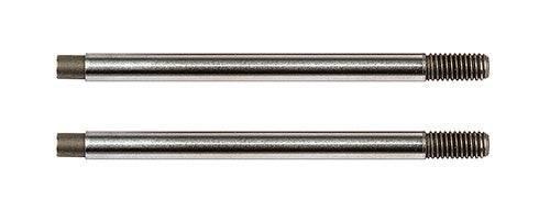 Team Associated 91643 3x24 mm Shock Shafts V2 Chrome RC10B74