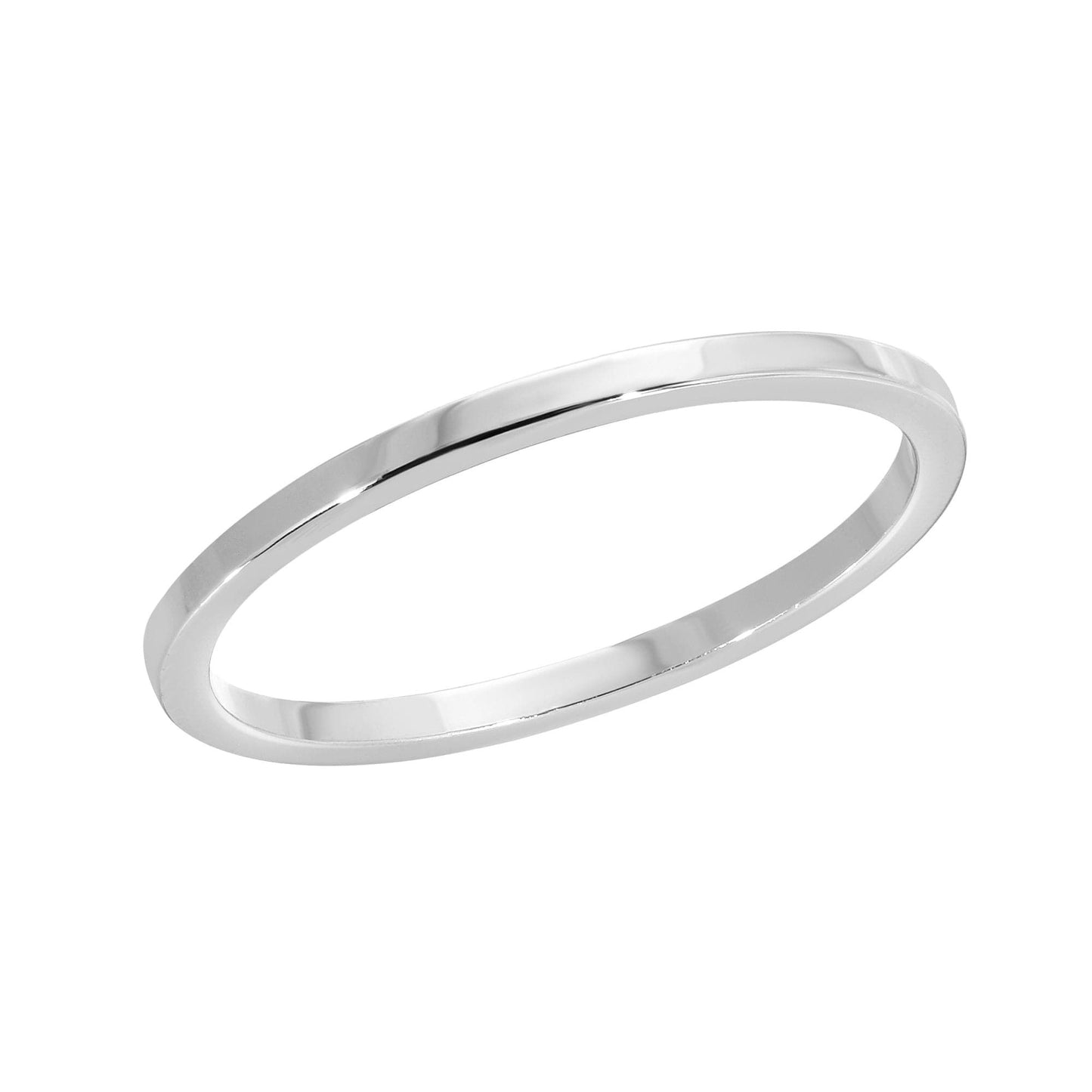 1mm Flat Ring by eklexic jewelry