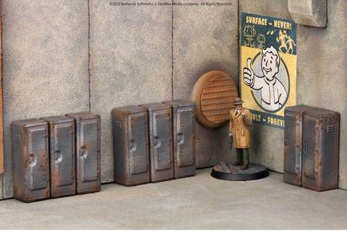 Fallout: Wasteland Warfare - Terrain Expansion - Vault Tec Lockers