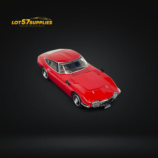 INNO64 Toyota 2000GT Red 1:64