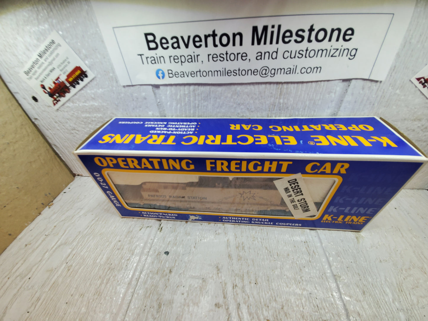 K-LINE DESERT STORM RADAR CAR K-7301