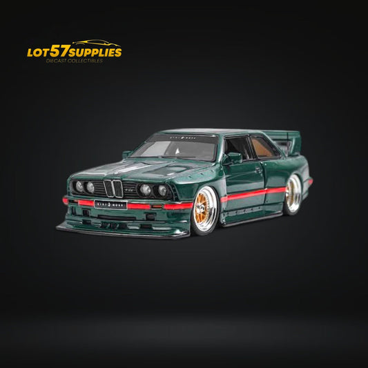 NA BMW E30 Wide-Body Green 1:64