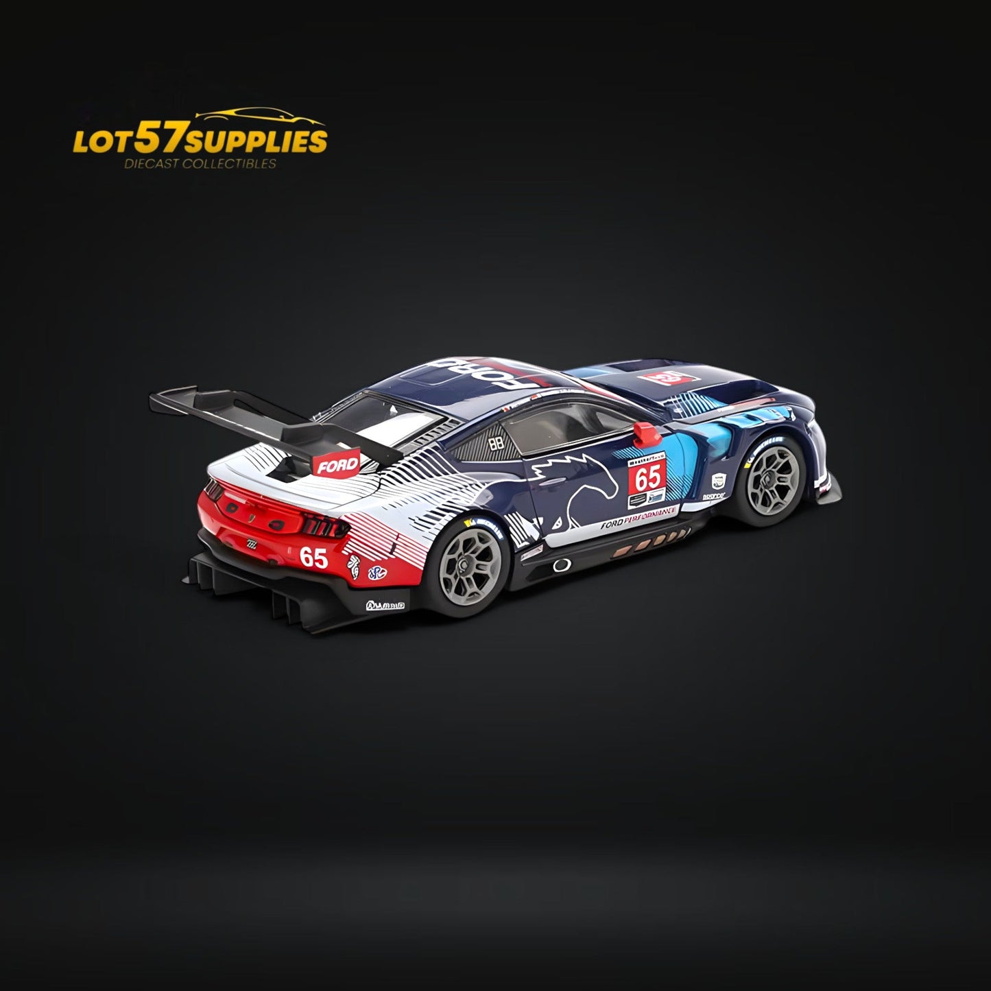 Mini GT Ford Mustang GT3 #65 1:64