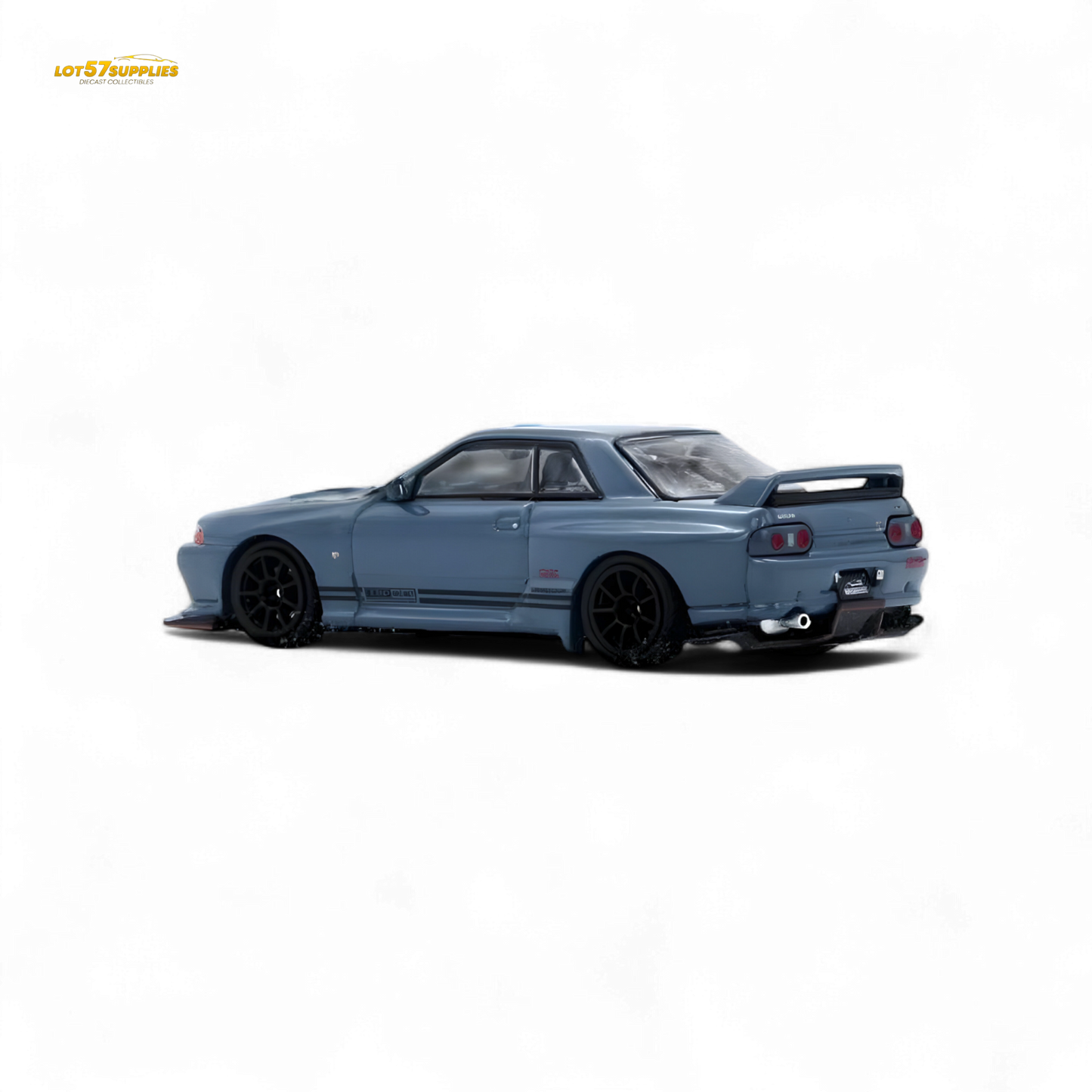 INNO64 TOP SECRET R32 GT-R Stealth Grey 1:64