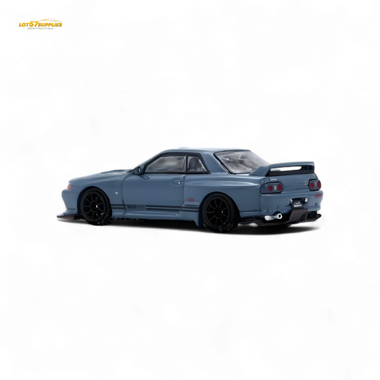 INNO64 TOP SECRET R32 GT-R Stealth Grey 1:64
