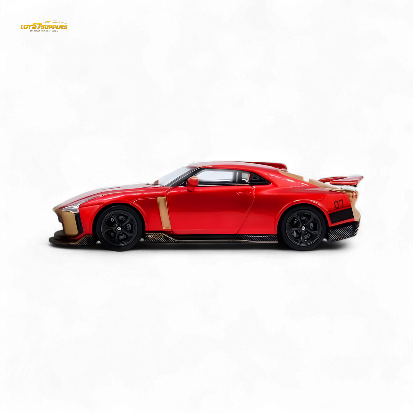 INNO64 Nissan R50 GT-R Red 1:64
