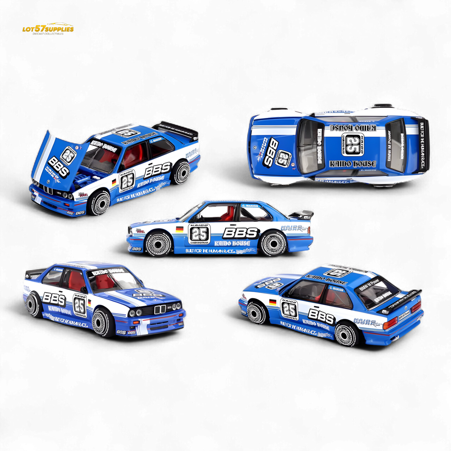 KAIDO BMW M3 Touring Champ V1 BBS #25 1:64