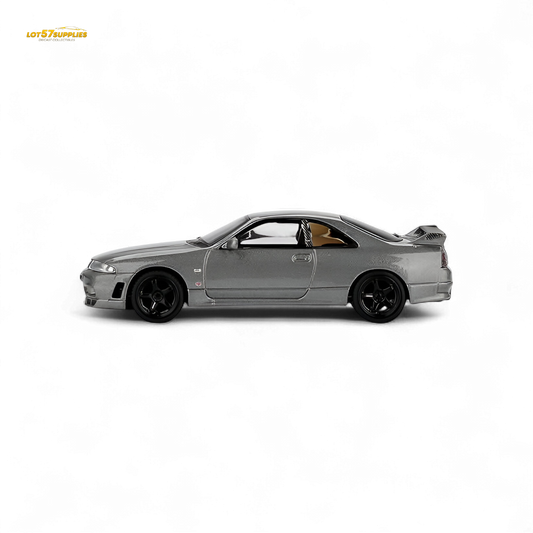 Mini GT Nissan Skyline GT-R NISMO BCNR33 CRS Version Dark Metal Gray 1:64