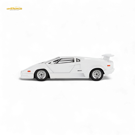 Mini GT Lamborghini Countach 25th Anniversary White 1:64