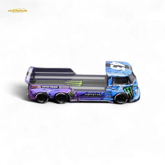 Liberty64 VW Trailer - Monster Livery 1:64