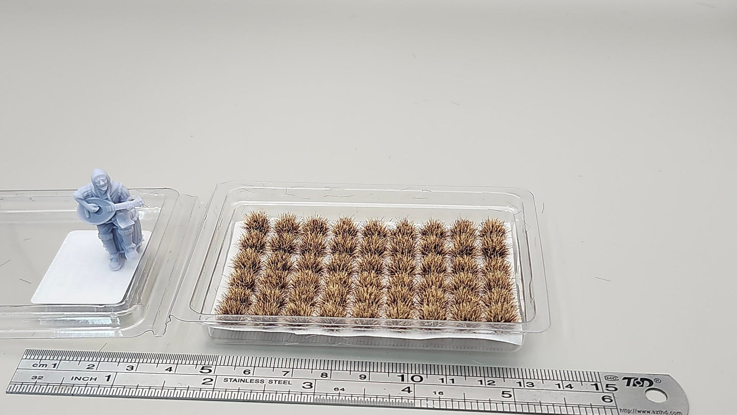 JHT - Winter Model Grass Clusters - Self Adhesive Grass Tufts - 5mm height x 3mm round base