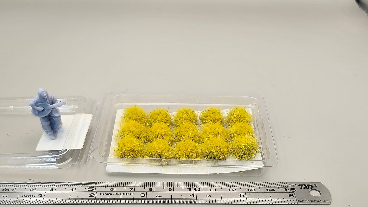 JHT - Color 2 Special Grass - Self Adhesive Grass Tufts - 10mm height x 9mm base