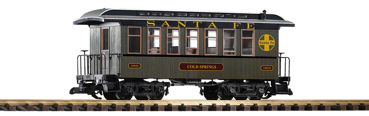 Piko 38664 G Scale Santa Fe Wood Coach #110154