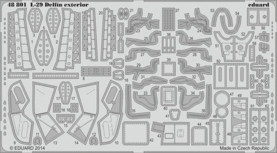 Eduard 48801 1/48 Aircraft- L29 Delfin Exterior for AGK