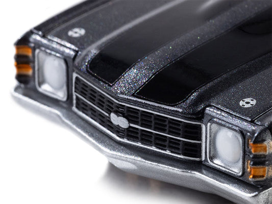 AFX 1972 Chevelle SS454 Black 22087 HO Scale Slot Car MegaG Mega G+