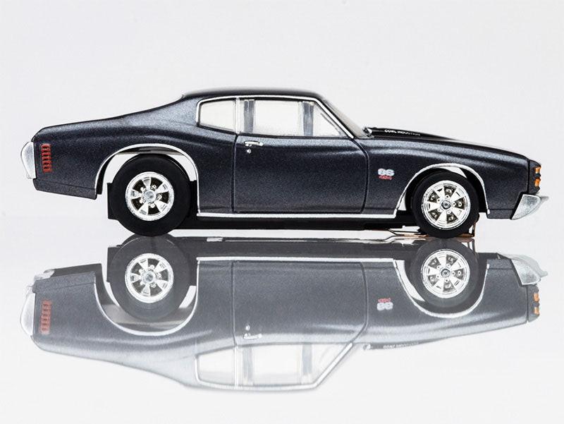 AFX 1972 Chevelle SS454 Black 22087 HO Scale Slot Car MegaG Mega G+