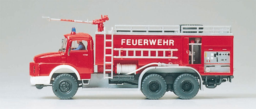 Preiser 31163 HO Mercedes FTLF8000 Airport Crash Truck