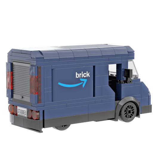 Amazing Delivery Van - Truck - Custom Printed Set - Made Using LEGO® Parts