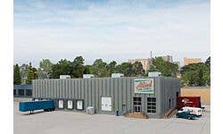 Walthers Cornerstone 933-3864 N Concrete Grocery Warehouse Kit