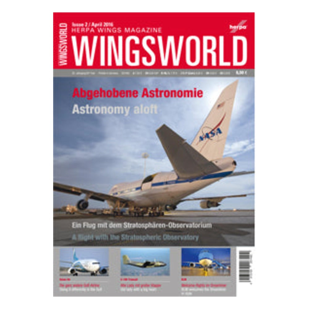 Herpa Magazines HE207492 Herpa Wingsworld 2/2016
