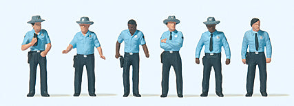 Preiser 10798 HO Scale Working People United States Highway Patrolment