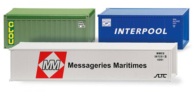 Wiking 001824 1/87 Container Accessory Pack Series II