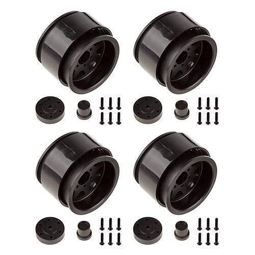 Associated 42101 Method 701 Trail Series Wheels 1.9 in Black Enduro