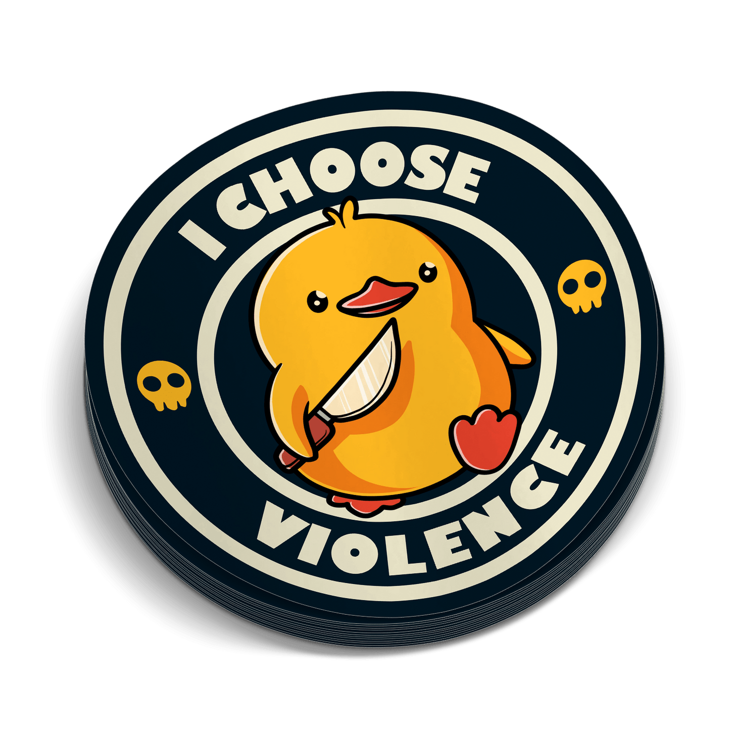 Violence - Hard Hat Decal