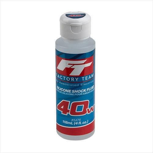 Associated 5476 40Wt Silicone Shock Oil 4oz Bottle (500 cSt)
