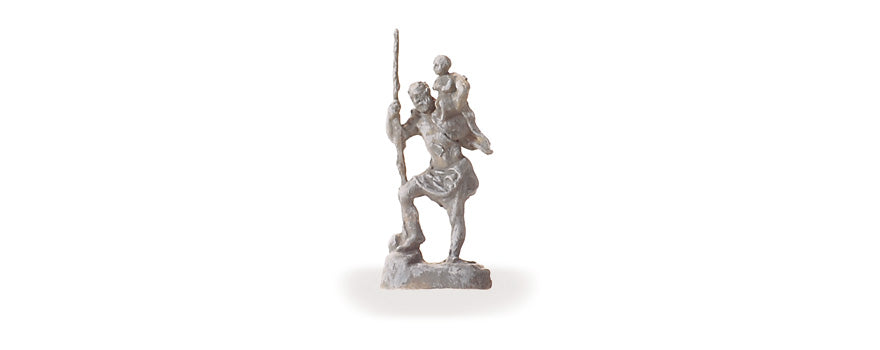 Preiser 29102 HO Scale Saint Christopher Statue